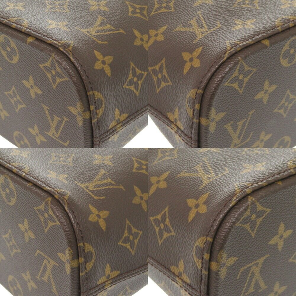 LOUIS VUITTON Authentic Brown Monogram Tote Bag - Picture 5 of 10